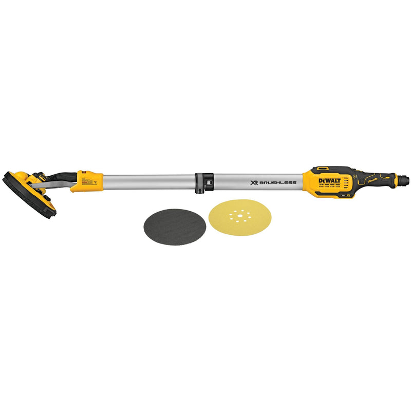 DEWALT XR 20-Volt Brushless Variable Speed 9-in Drywall Cordless Sander with Dust Management