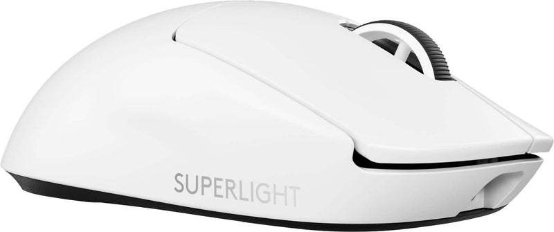Logitech - G PRO X SUPERLIGHT 2 LIGHTSPEED Lightweight Wireless Optical HERO 2 Sensor 44 000 DPI Gaming Mouse with 8K Polling - Wireless - Off-White