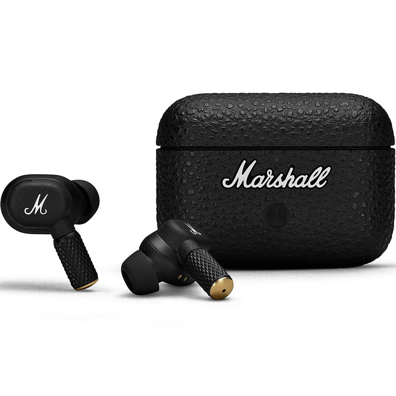 Marshall - Motif II A.N.C. True Wireless Active Noise Cancelling Bluetooth Earbuds with Transparency Mode and Microphone for Calls - Black