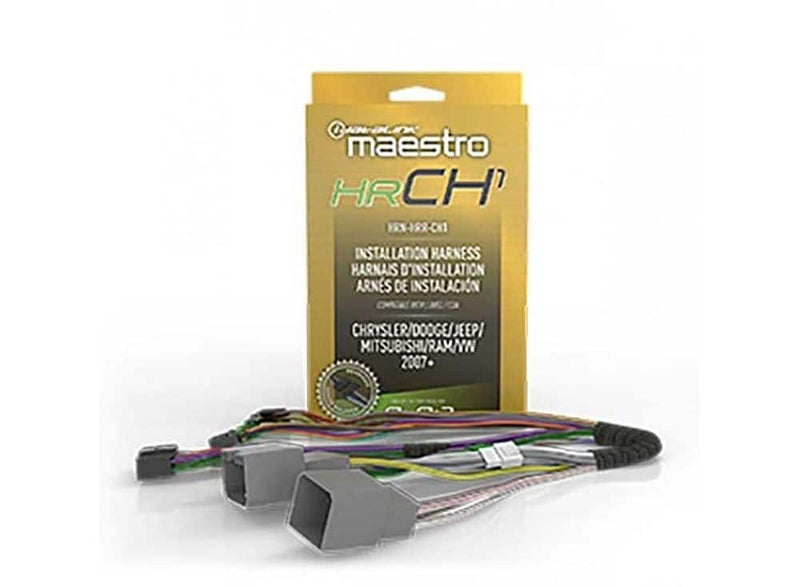 Maestro - Wiring Harness for Select Chrysler Dodge and Jeep Vehicles 2007 and Up - Black