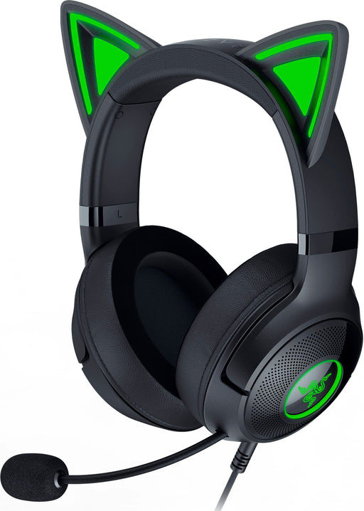 Razer - Kraken Kitty V2 Wired Gaming Headset with Chroma RGB Lighting - Black