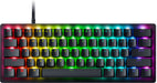 Razer - Huntsman V3 Pro Mini 60 Wired Analog Optical Esports Keyboard with Snap Tap Mode Rapid Trigger and Adjustable Actuation - Black