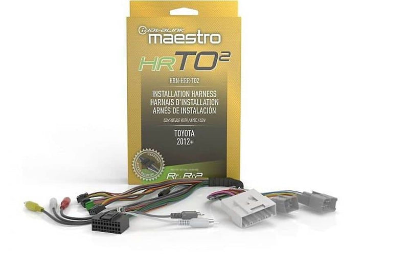 Maestro - Wiring Harness for Select Toyota Vehicles 2012-2021 - Black