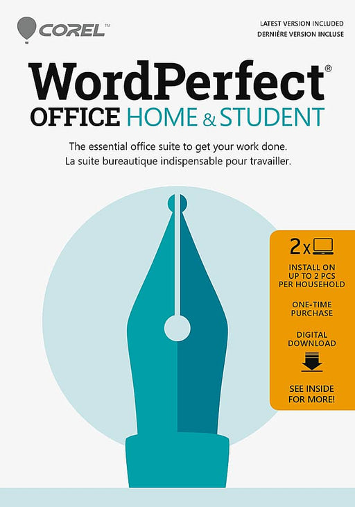 Corel - WordPerfect Office Home  Student - Windows