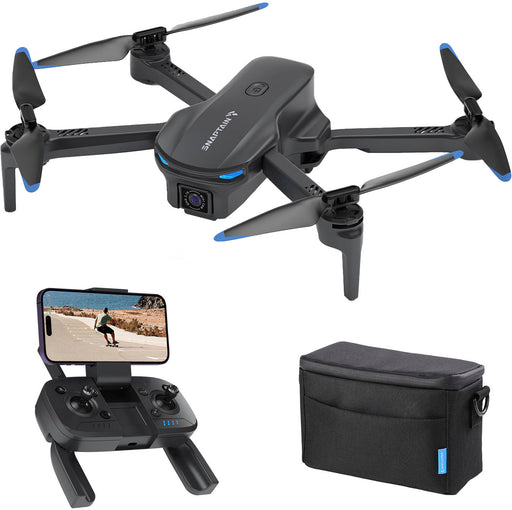 Snaptain - E20 Foldable Drone with Remote Controller - Gray