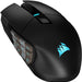 CORSAIR - Scimitar Elite Wireless Gaming Mouse with 16 Programmable Buttons - Black