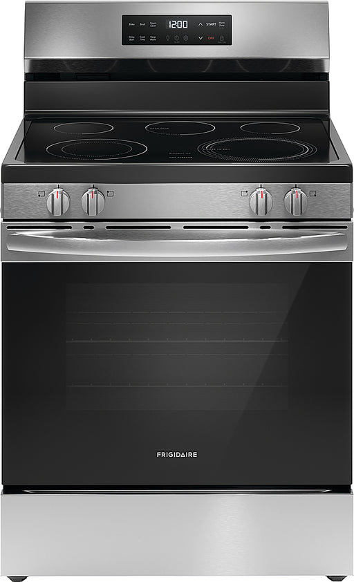 Frigidaire 5.3 Cu. Ft. Freestanding Electric Range with EvenTemp - Stainless Steel