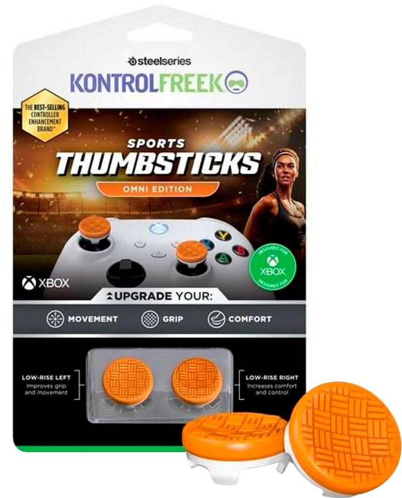 KontrolFreek - Sports Omni Thumbsticks Xbox - Orange/White