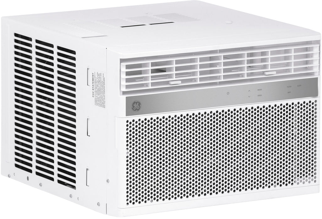 GE - 350 Sq. Ft. 8000 BTU Smart Window Air Conditioner - White