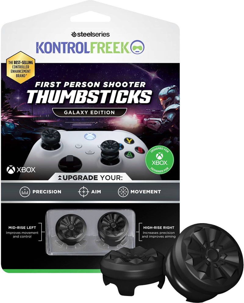 KontrolFreek - FPS Galaxy Edition Thumbsticks Xbox/Xbox Series X/Xbox Series X - Black