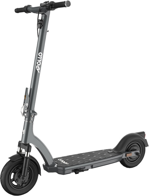 Apollo - Premium Foldable Electric Scooter w/43 mi Max Range  21 mph Max Speed - Space Gray