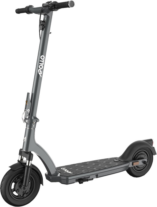 Apollo Air 2023 Foldable Electric Scooter w/43 mi Max Operating Range  21 mph Max Speed - Space Gray