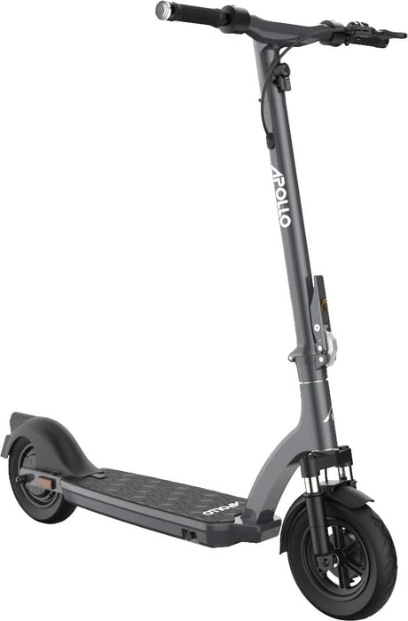 Apollo - Air 2024 Premium Electric Scooter w/43 mi Max Range  21 mph Max Speed - Space Gray