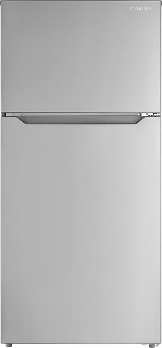 Insignia - 14.2 Cu. Ft. Top-Freezer Refrigerator with ENERGY STAR Certification - Stainless Steel