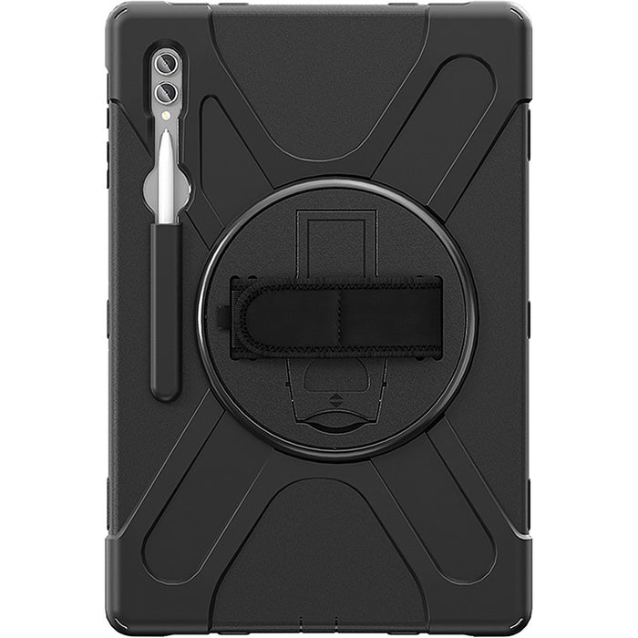 SaharaCase - DEFENSE-X Series Case for Samsung Galaxy Tab S8 Ultra and Tab S9 Ultra - Black