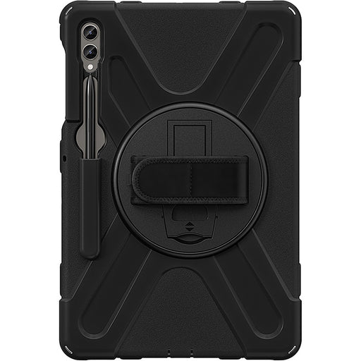 SaharaCase - DEFENSE-X Series Case for Samsung Galaxy Tab S8+ Tab S9+ and Tab S9 FE+ - Black