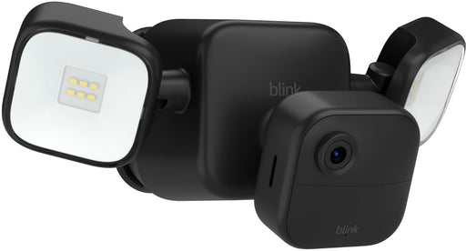 Blink - Outdoor 4 Battery-Powered 1080p Security Camera with Floodlight - Black