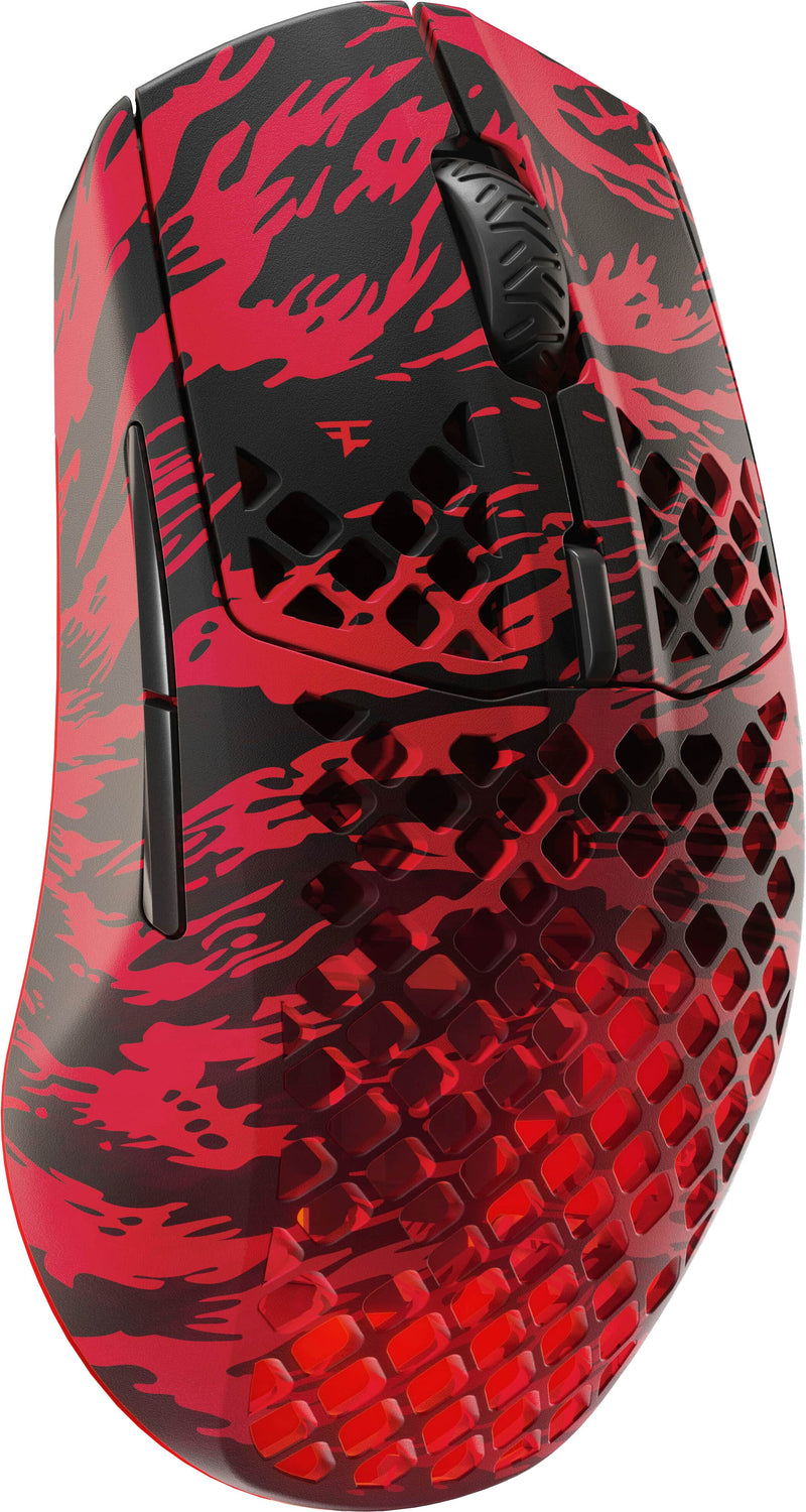 SteelSeries - Aerox 3 Super Light Honeycomb Wireless RGB Optical Gaming Mouse - Wireless - FaZe Clan Limited Edition