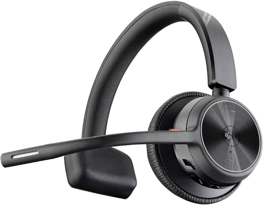 Poly - Voyager 4310 Wireless Noise Cancelling Single Ear Headset with mic - Black