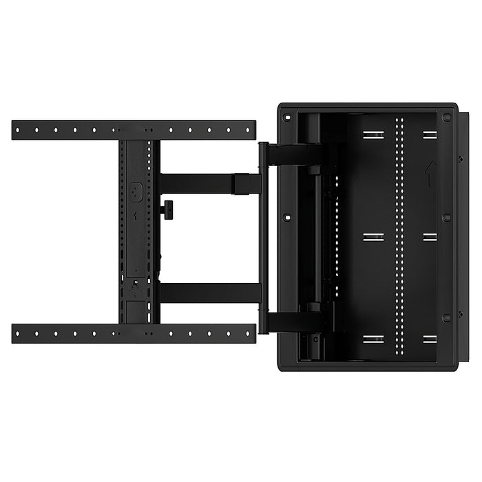 Sanus - Premium Series Full Motion TV Wall Mount for Most 42"-85" TVs - Extends 28" - Black