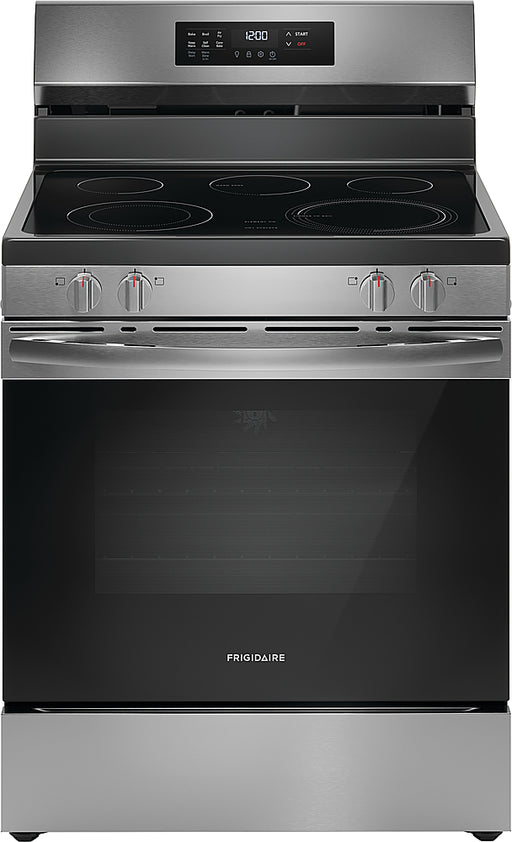 Frigidaire 5.3 Cu. Ft. Freestanding Electric Range with Air Fry - Stainless Steel