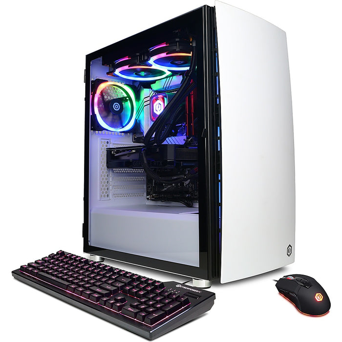 CyberPowerPC - Gamer Supreme Gaming Desktop - Intel Core i7-14700KF - 32GB Memory - NVIDIA GeForce RTX 4060 Ti 16GB - 2TB SSD - White