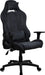 Arozzi - Torretta Supersoft Upholstery Fabric Gaming Chair - Pure Black