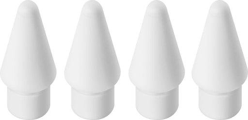 Insignia - Replacement Tips for Apple Pencil 1st Generation 2nd Generation and Insignia Active Stylus (4-Pack) - White