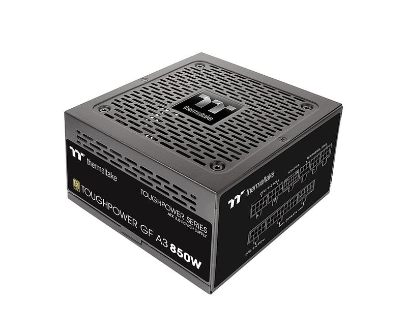 Thermaltake - Toughpower GF A3 850W 80 PLUS Gold PCIe Gen 5 ATX 3.0 Ready Fully Modular Power Supply - Black