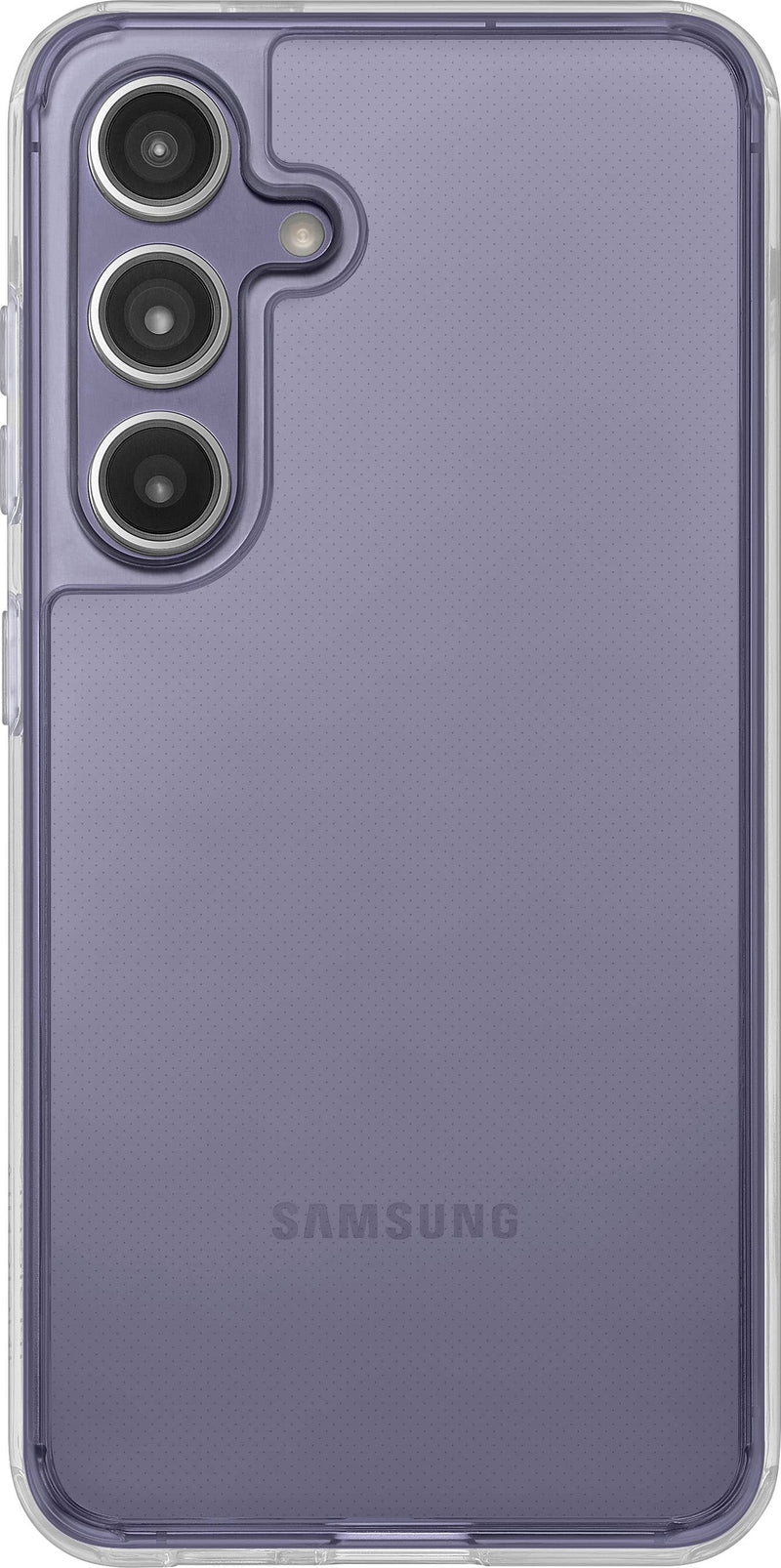 Insignia - Hard-Shell Case for Samsung Galaxy S24 - Clear