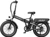 Heybike - Mars 2.0 Foldable E-bike w/ 45mi Max Operating Range  28 mph Max Speed - Black