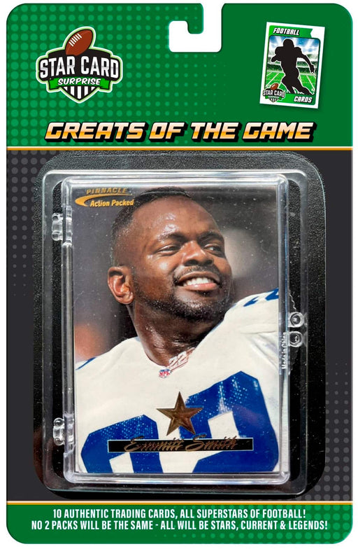Evolution Sports Marketing - Greats of the Game NFL Football Star Card Blister Pack Version 1
