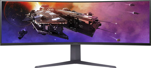 LG - UltraGear 45 Curved QHD 200Hz 1-ms FreeSync Premium Gaming Monitor with HDR (Display Port HDMI USB Type-C) - Black