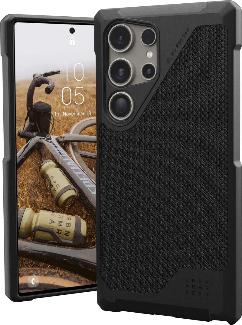 UAG - Metropolis LT w/Magnet Kevlar for Galaxy S24 Ultra - Black