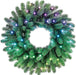 Twinkly Smart Light Regal Pre-Lit Wreath 24 Inch 50 RGB LED - Green