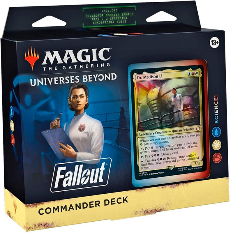 Wizards of The Coast - Magic The Gathering Fallout Commander Deck - Science
