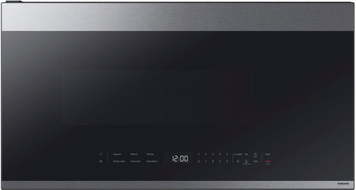 Samsung - Bespoke 2.1 Cu. Ft. Over-the-Range Microwave - Stainless Steel