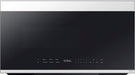 Samsung - Bespoke 2.1 Cu. Ft. Over-the-Range Microwave with Sensor Cooking and Auto Dimming Glass Touch Controls - White Glass