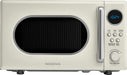 Insignia - .7 Cu. Ft. Retro Compact Microwave - Cream