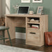 Sauder - Aspen Post Single Ped Desk Pmo - Prime Oak