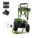 Greenworks 80V 3000 PSI Pressure Washer with Two (2) 4.0Ah Batteries  Dual-Port Rapid Charger - Black