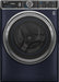 GE Profile - 5.3 Cu. Ft. High-Efficiency Stackable Smart Front Load Washer with Steam and UltraFresh Vent System+ With OdorBlock - Sapphire Blue