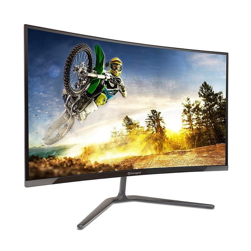 Acer - AOPEN  27" LED Curved FHD 180Hz 1ms FreeSync Premium Gaming Monitor (DisplayPort HDMI) - Black