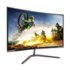 Acer -AOPEN  27" LED Curved FHD 180Hz 1ms FreeSync Premium Gaming Monitor (DisplayPort HDMI) - Black