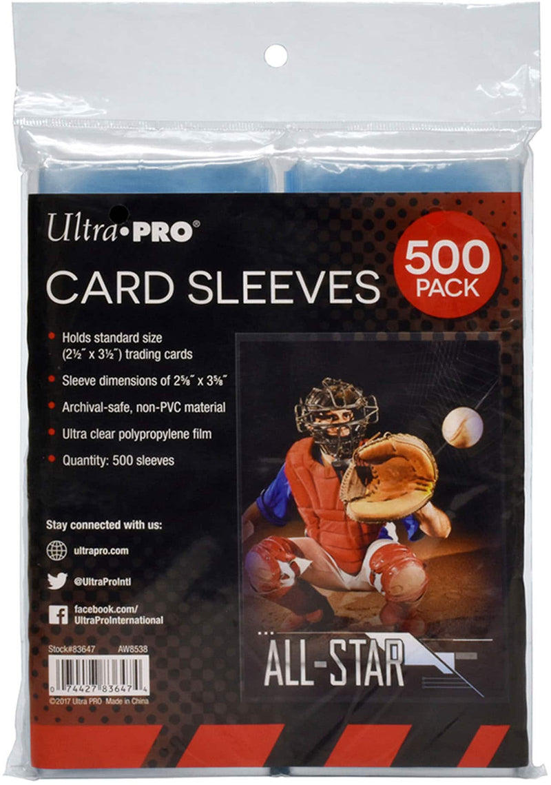 Ultra PRO - 2.5" x 3.5" Soft Trading Card Penny Sleeves (500-Count)
