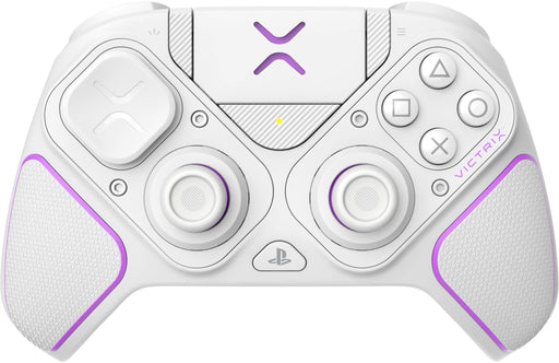 PDP - Victrix Pro BFG Wireless Controller for PS5 PS4 and PC Sony 3D Audio Modular Buttons/Clutch Triggers/Joystick - White