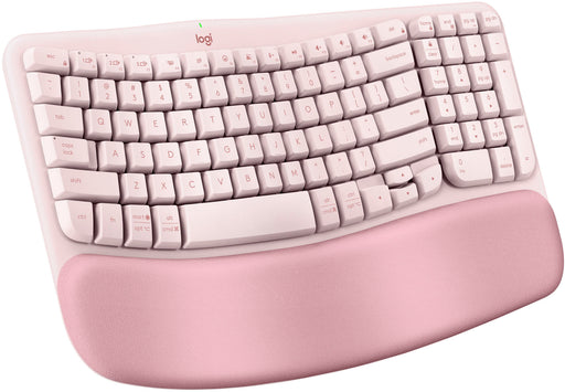 Logitech Wave Keys - keyboard - QWERTY - English - rose Input Device