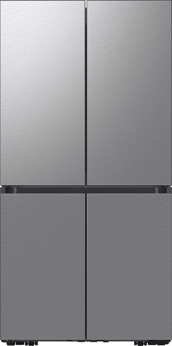 Samsung - Bespoke 29 Cu. Ft. 4-Door Flex French Door Refrigerator with Beverage Center - Stainless Steel