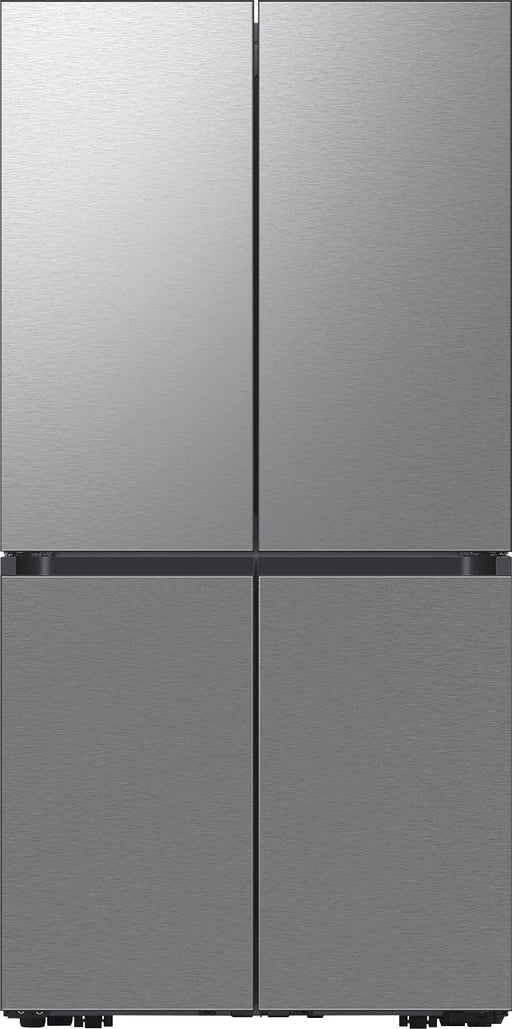 Samsung - Bespoke 29 Cu. Ft. 4-Door Flex French Door Refrigerator with Beverage Center - Stainless Steel