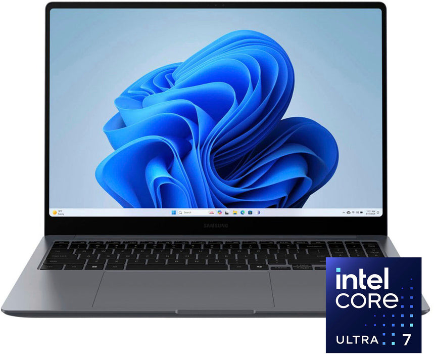 Samsung - Galaxy Book4 Ultra 16" AMOLED Touch Screen Laptop - Intel Core Ultra 7 - 16GB Memory - NVIDIA GeForce RTX 4050 - 1TB SSD - Moonstone Gray